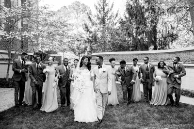 Bridal Bliss: See Harrison and Shamara’s Fab Old Hollywood Wedding Photos